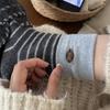 Носки Зимние Утепленные Без Шва Полосатые Сшитые На Шнурке Теплые Чулки, Чулки, Носки С Петлей