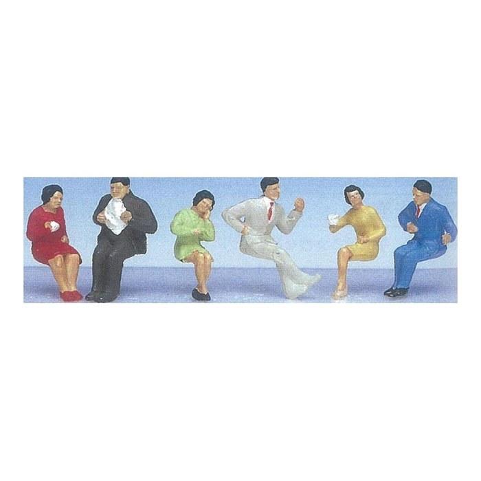 KATO HO Gauge Seated People 5 6-510 Diorama Supplies
