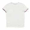 Moncler Трехцветная футболка Белая Мужская Размер S Модель E109180198008390Y