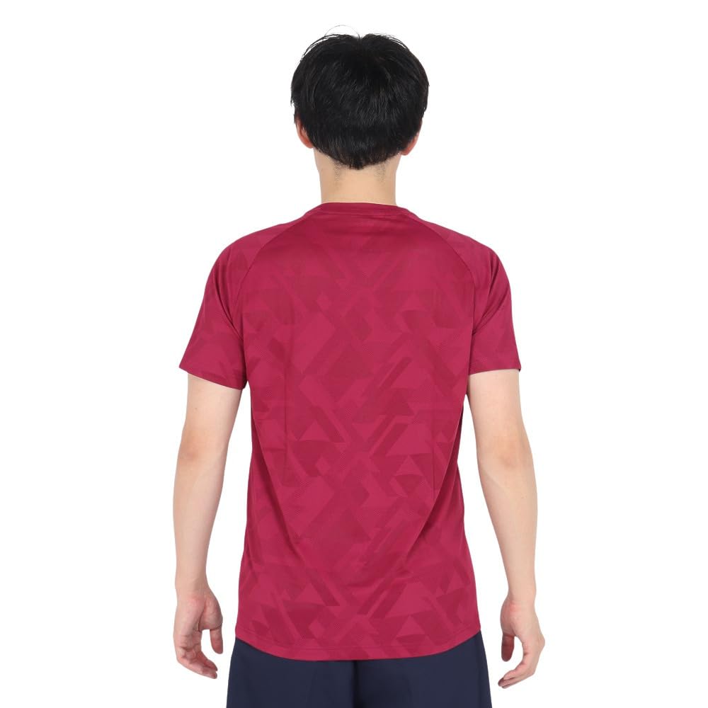 Yonex Dry 16715 Wine Red Small T-Shirt (Fit Style) (037)