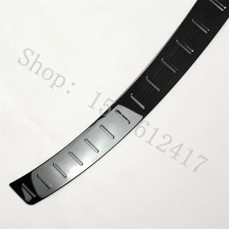 For Infiniti QX70 2013 2014-2019 Rear Door Bumper Protector sill plate/ Trunk Tread Plate Trim rear styling car accessories