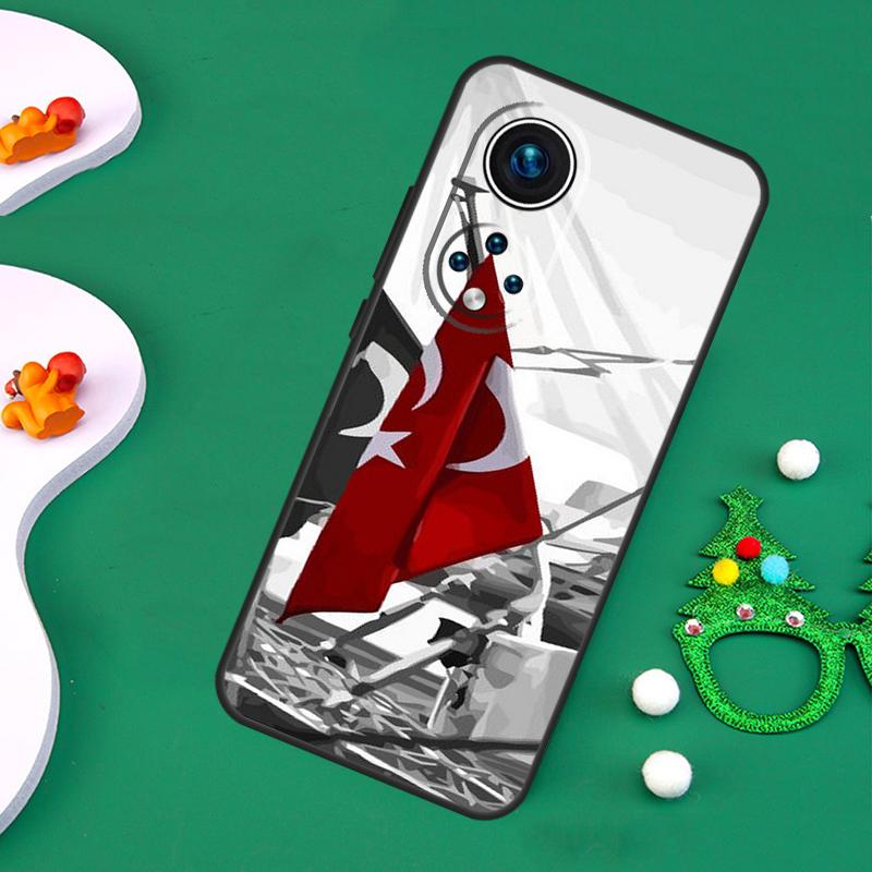 Чехол Флаг Турции для Honor 200 Lite 50 70 90 X9c X9b X9a X8a X8b X7a X6a X8 X9 Magic 7 5 6 Pro