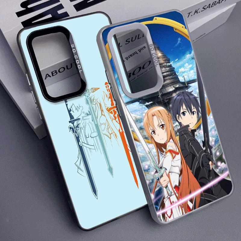 Ударопрочный чехол для телефона с изображением из аниме Sword Art Online для Samsung A17 A16 A15 A14 A37 A57 A36 A56 A26 A35 A55 A25 A34 A54 A24 A13 A23 A33