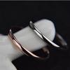 Simple Fashion Stainless Steel Finger Thin Ring Silver Color Rings For Women Girls Fine Jewelry Anillos Size 4-10