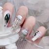 Nail Rhinestone Apply Shape Luxurious Shining Three-dimensional Bear Easy To DIY Nail Art Long Lasting
