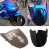 Мотоциклетный ветровик Double Bubble для 1998 1999 Kawasaki Ninja ZX-9R ZX9R ZX 9R ZX900C 900 C Черный Иридий
