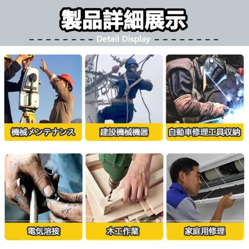 TokTech Electrician's Waist Bag, Tool Bag, Canvas High Pouch, Work Waist Bag with Detachable Belt, 600D Oxford Fabric, Multi-functional Pockets, Large