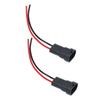 2Pcs Socket Wires Male Adapter Headlight Copper Wiring Harness 12V for H11 H8 880 890 Bulb