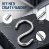 20pcs Sturdy Heavy Duty S Hooks Versatile S Shaped Hook Hanger Organizer Hook  For Hammock