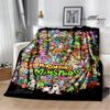 Одеяло с принтом Game My Singing Monsters, теплое одеяло с фланцем, одеяло для пикника, мягкое и удобное одеяло, подарок на день рождения