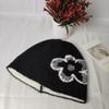 Cold hat, big head circumference hat, women's winter stacking hat, warm and cold-proof ear protection, head hat, jacquard wool hat.