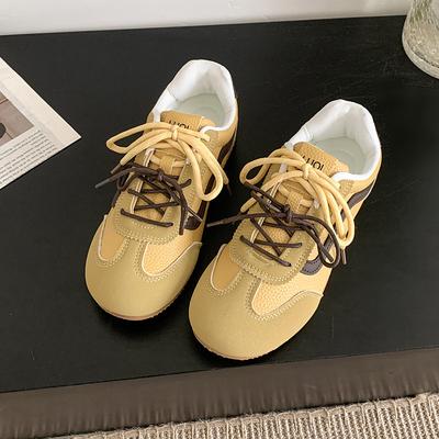 Обувь Форреста Гампа 2025 новая ретро немецкая тренировочная обувь универсальная мягкая подошва удобная повседневная спортивная обувь кеды белая обувь женская обувь