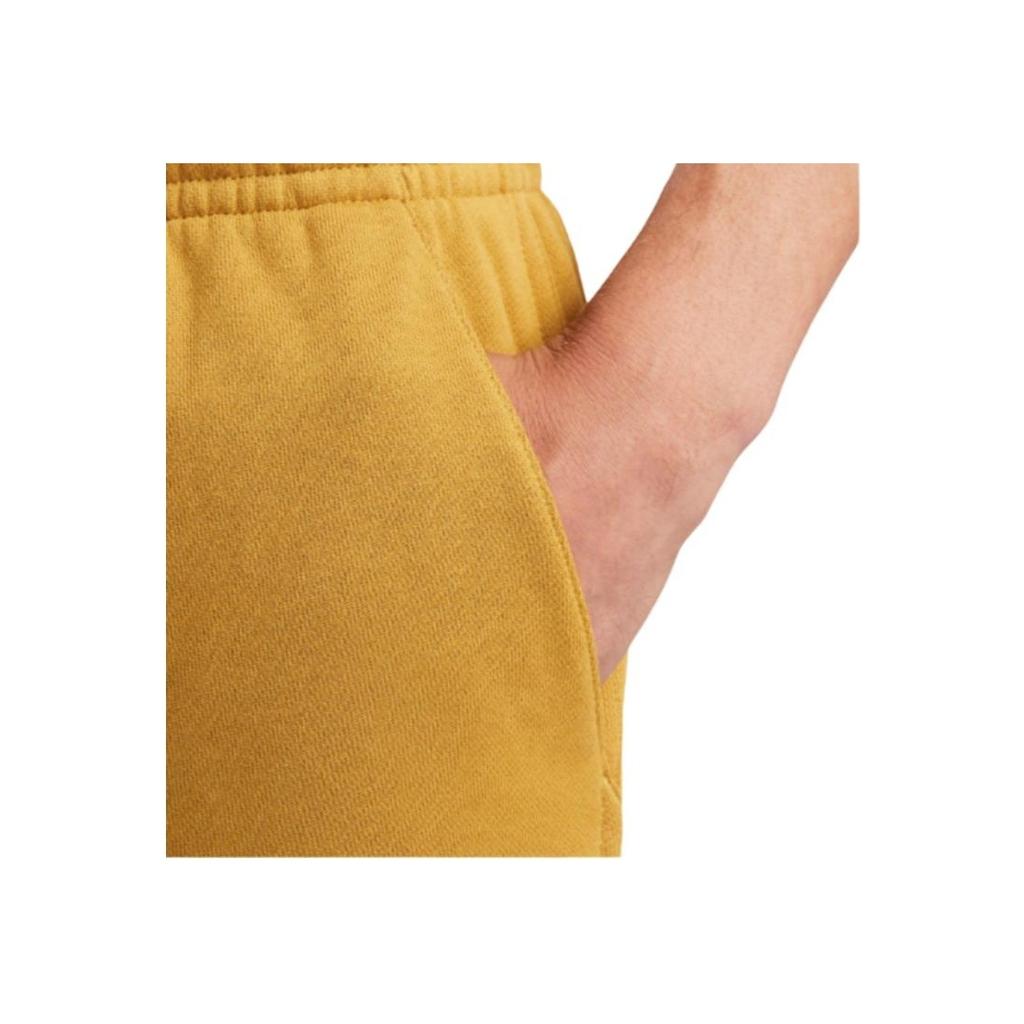 Nike Удобные спортивные шорты Club Fleece с вышитым логотипом на шнурке, мужские шорты бежевого цвета DX0731-716