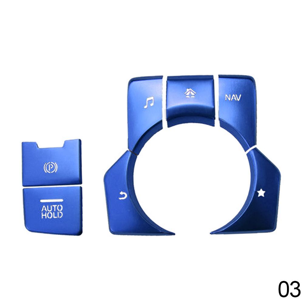 7 шт. алюминиевый электронный стояночный тормоз автоматическая крышка кнопки парковки для CX-5 Mazda3 AXELA MAZDA6 ATENZA CX-3 CX-4 CAR STYING