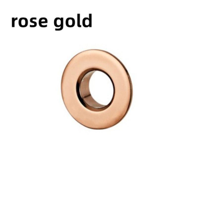 3 шт./лот, смеситель для ванной комнаты, крышка для перелива раковины, латунная шестифутовая кольцевая вставка, сменная крышка с отверстием, хромированная отделка, аксессуары для ванной комнаты