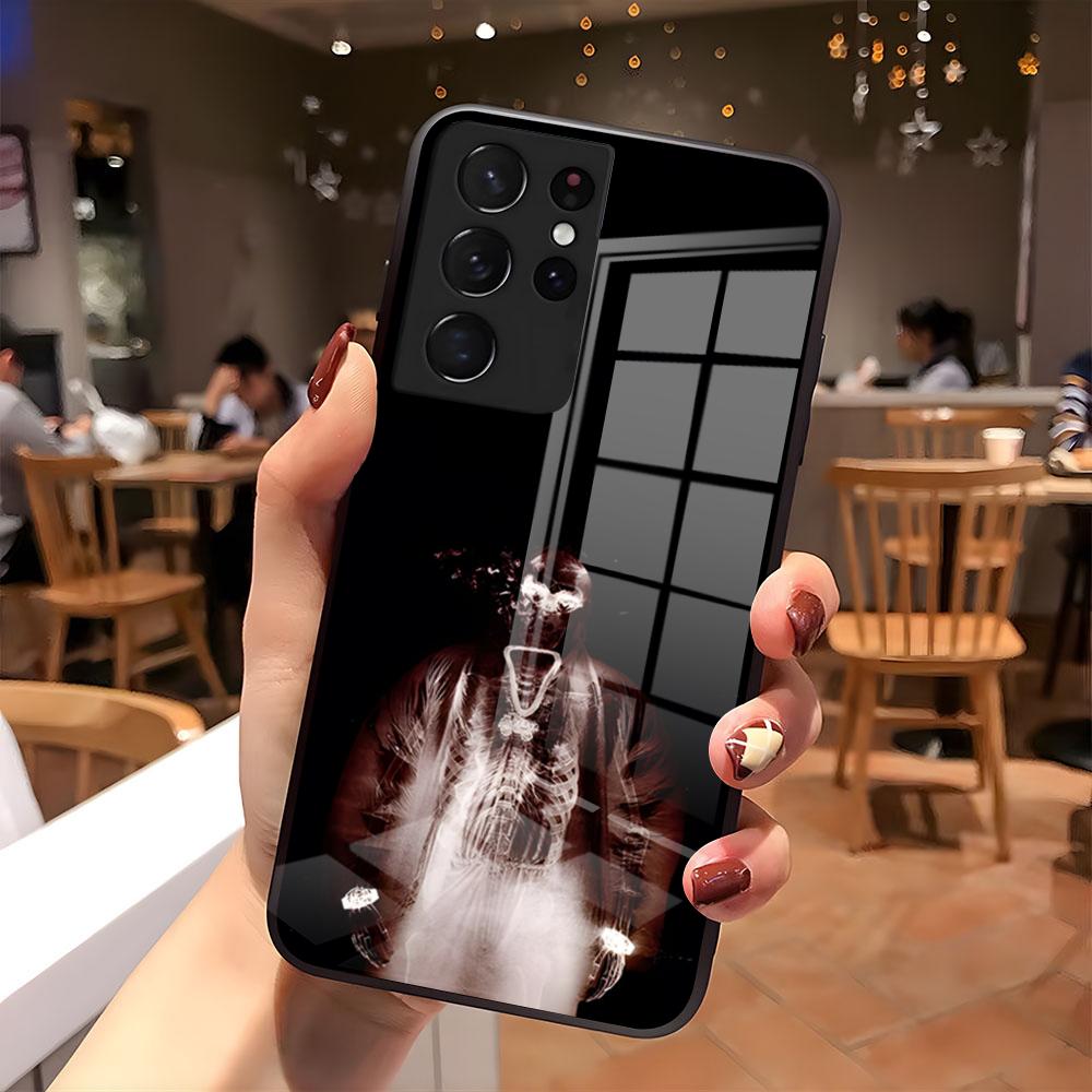 Чехол для телефона Yeat Rapper AfterLyfe для Samsung A56 A36 A26 A16 A15 A25 A35 A55 A14 A34 A24 A54 Стеклянный чехол