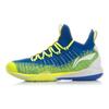 Li-Ning Крутые дышащие амортизирующие бадминтонные кроссовки Cool Shark Унисекс Сине-зеленые AYZP005-2