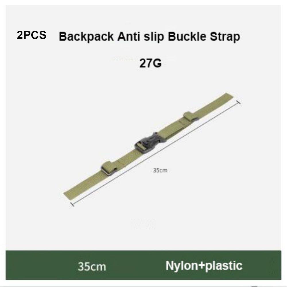 2pcs Dual Release Adult Backpack Chest Harness Strap Outdoor Camping Accessories