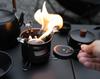 Ultra-Light Portable Alcohol Stove for Outdoor Use