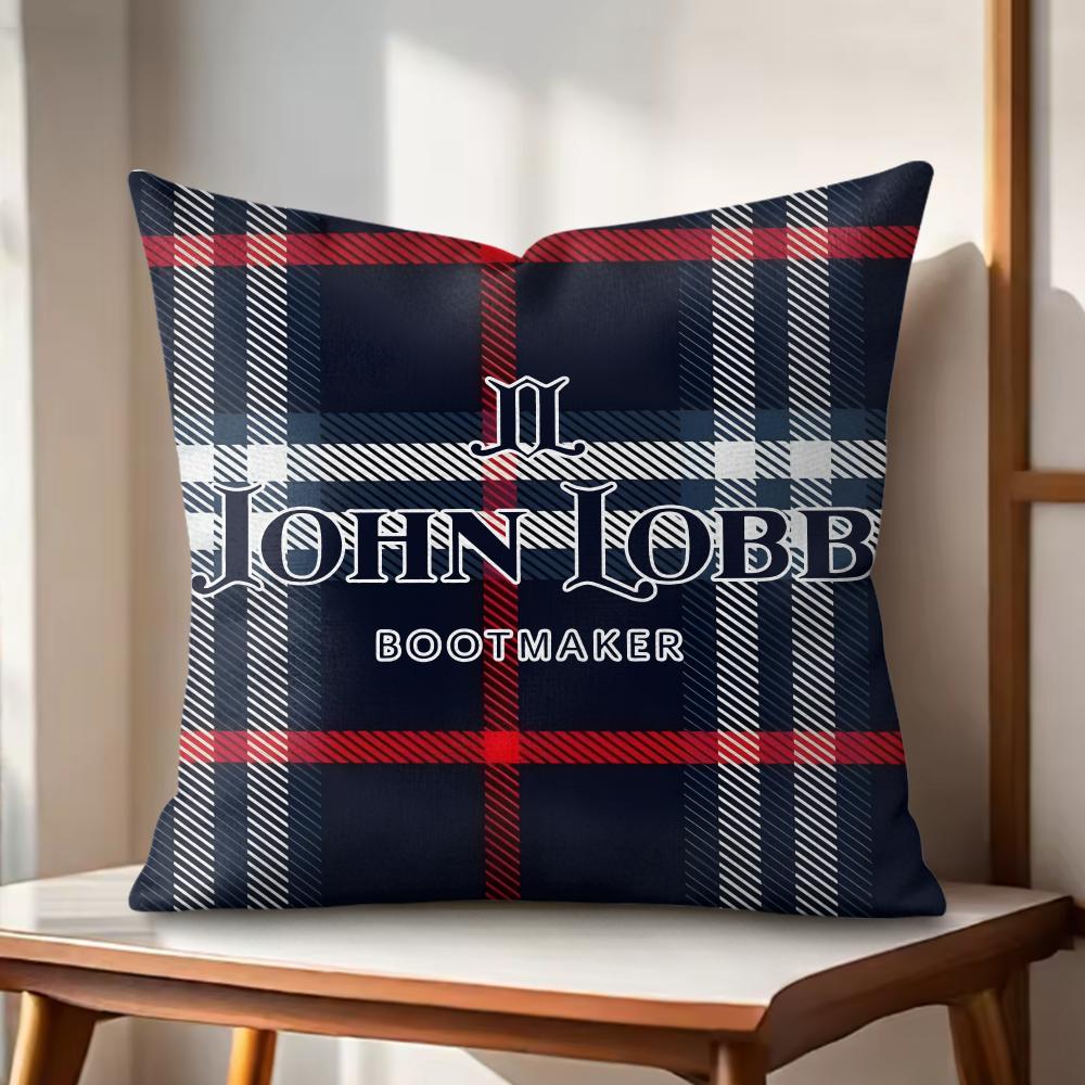 Модная наволочка JJOHN LLOBB Натуральный лен Органическая ткань Двусторонняя печать Подушки для дивана Декор для дома