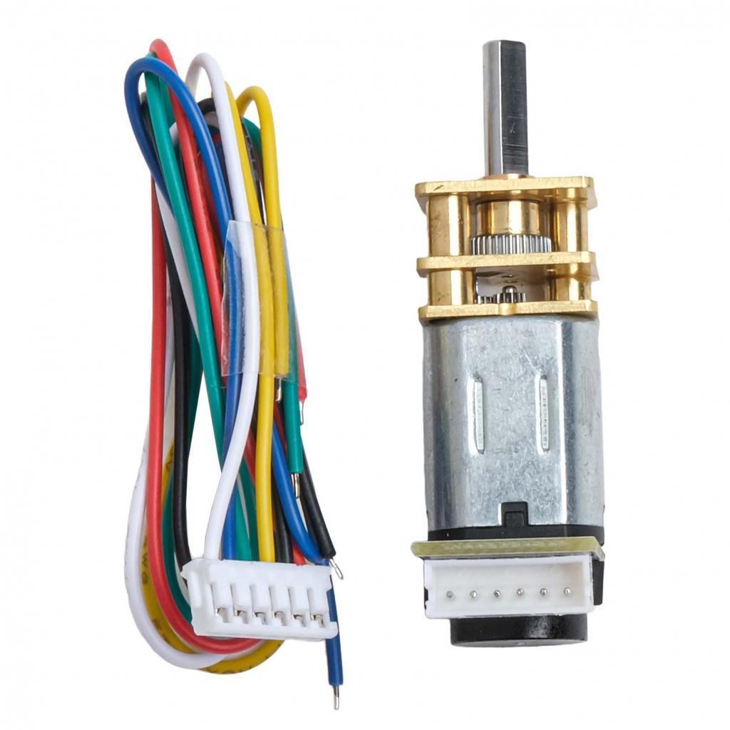 Для N20 Энкодер Металлический Редукторный Двигатель 6В Подходит для Радиоуправляемых Машин и Самолетов