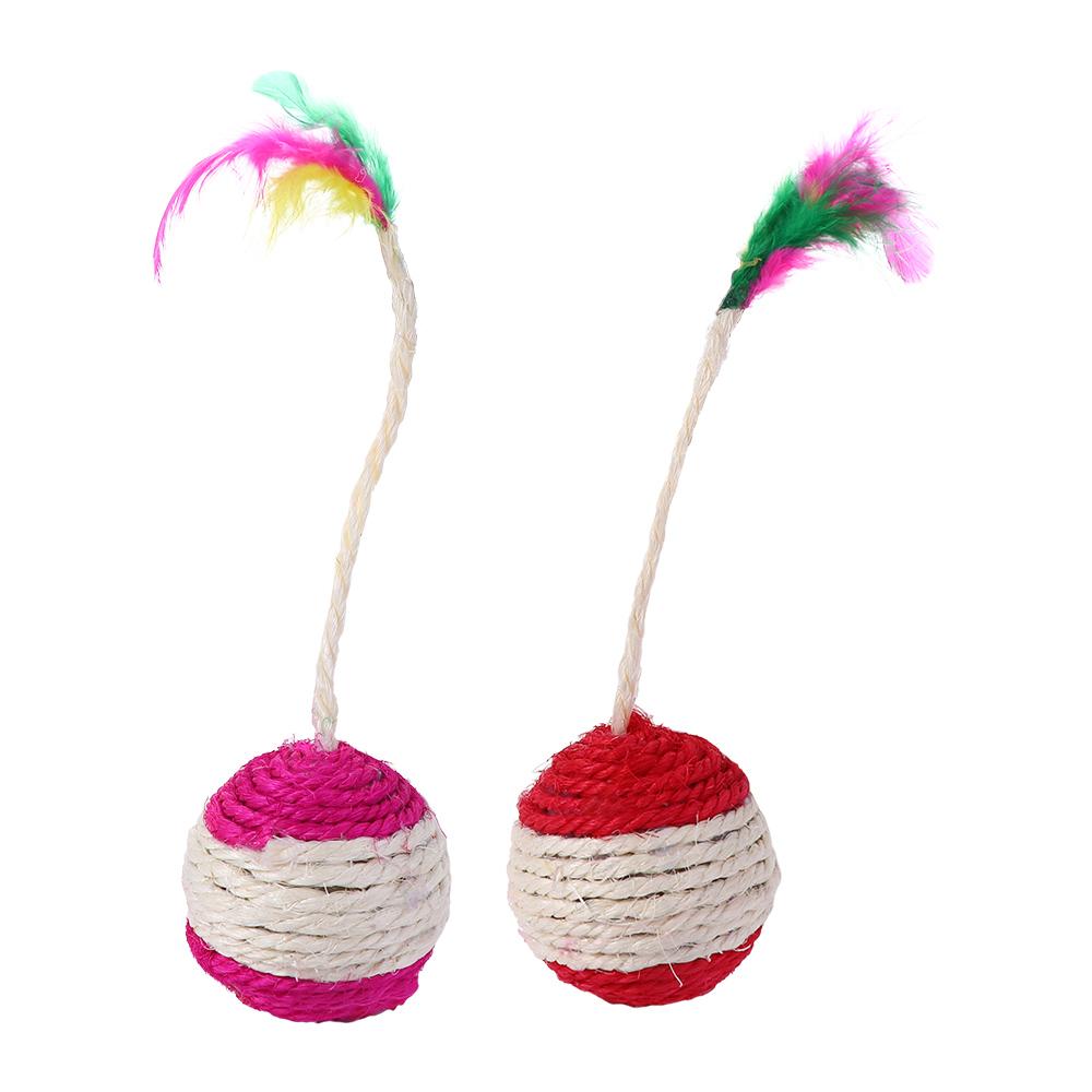 Interactive Toys Playing Sisal Cat Scratching Cat Scratching Ball Cat Balls Chew Ball Molar Ball