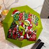 Christmas Comedy How the Grinch Stole Christmas Umbrella home essential wrought iron eight legged multifunctional travel camping essential umbrella 13