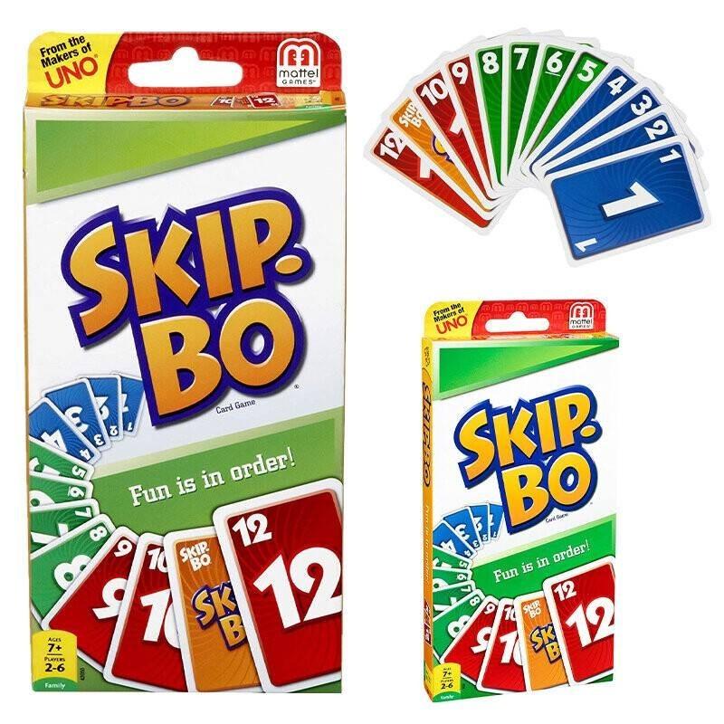 Захватывающая карточная игра Skip Bo, идеально подходящая для семейного веселья и дружеских посиделок