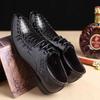 New Men's Crocodile Pattern Business Leather Shoes Formal Wear Men's Shoes Youth All-match Formal Wear Casual Men's Single Shoes