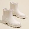 Fashion Waterproof Women's Boots Short Tube Rain Boots Women Versatile Rain Shoes Anti Slip Water Boots