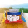 3 Layers Poker Card Holder Little Hands Kids Seniors Arthritis Hands-Free Paper Cards Desktop Stand Rack Tray Family Card Board Game Accessories