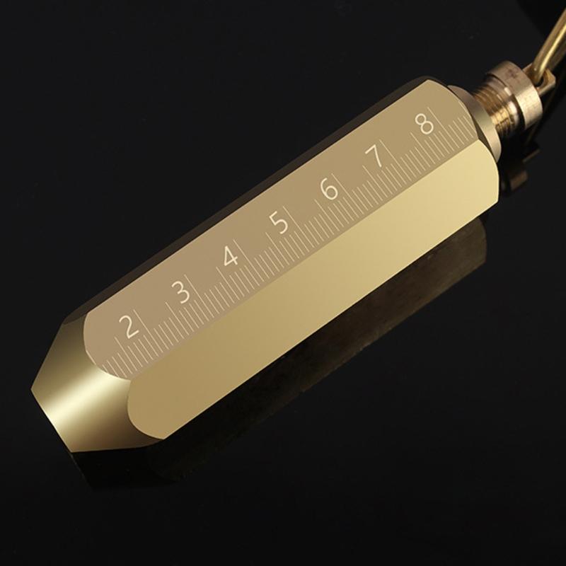 10/15/20m Oil Gauging Tape Explosion-Proof Oil for Tank Gauging Tapes Carbon Steel Sounding Tape with Brass Plumb Bob