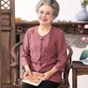 Datang Furen Women's Tang Style Shirt for Elderly