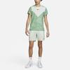 Nike Court Dri-FIT Slam Logo Solid Mid-Waist Loose Straight-Leg Sports Shorts Men Shorts Green DV0704-394
