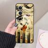 Музыкальные ноты Скрипка Классический Чехол Для OPPO Reno 12 14 13 11 10 Pro 11F 12F 13F 14F 7 8 Lite OPPO Find X6 X5 X8 X9 Pro Чехол