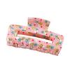 Заколка-краб для волос в виде лимона для женщин, нескользящий зажим, аксессуары для волос для весенних тематических вечеринок и повседневного использования