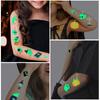 Body Glowing In Dark Party Decorations Temporary Tattoo Disposabl Tattoo Luminous Tattoo Sticker