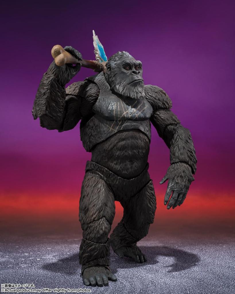 TAMASHII NATIONS Monster Arts Kong KONG FROM GODZILLA x THE NEW EMPIRE Godzilla x Kong New Empire 145 мм окрашенная подвижная фигурка SH. КОНГ (2024)
