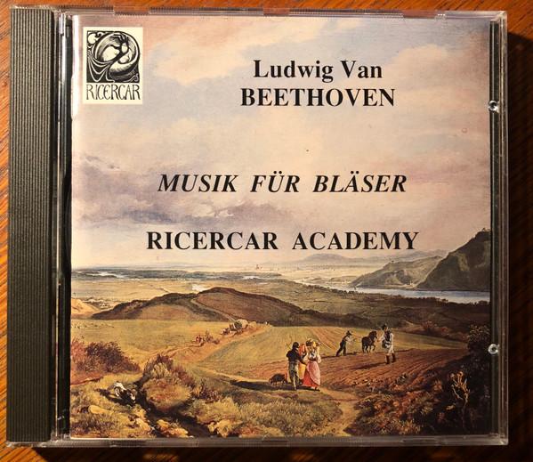 CD LUDWIG VAN BEETHOVEN - Musik Fur Blaser RIC092078 Ricercar 1991 France Classical Used