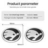 pcs 56mm Car wheel hub cover badge stickers For Skoda Octavia Fabia Kamiq Kapoq Kodiaq Rapid SCALA Superb VRS Car Accessories