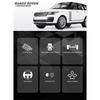 1/18 Range Rover 50th Anniversary Alloy Car Model Sound And Light Simulation Car Decoration Collection Boy Childrens Toy Gift