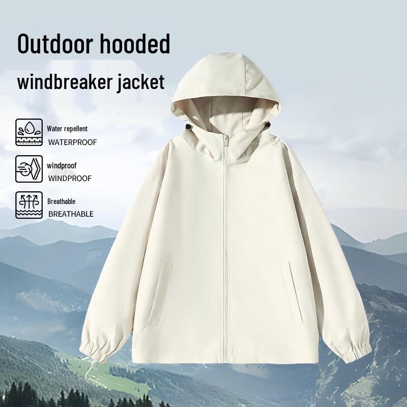 Baleno Men's Windproof Water-Repellent Hooded Jacket