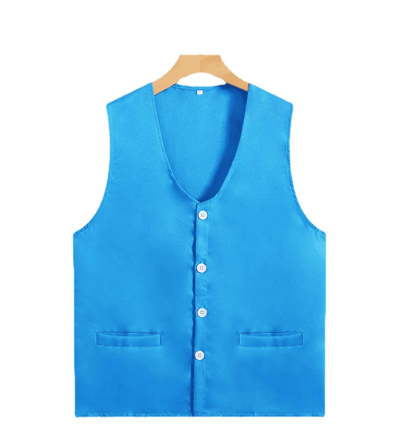 Красный жилет волонтера на заказ с логотипом для взрослых и детей – Идеально подходит для мероприятий и общественной работы