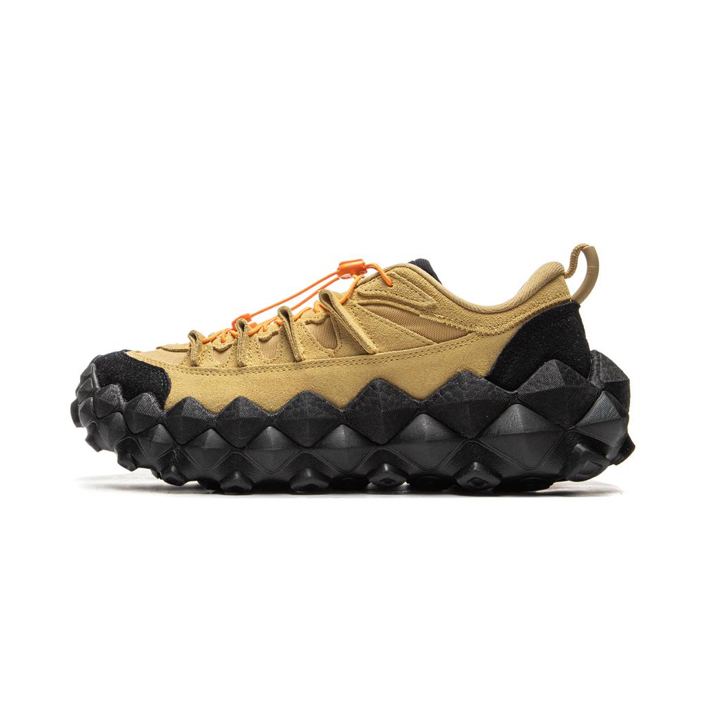 Li Ning Chuan Shan Trend Спортивные Амортизирующие Низкие Повседневные Кроссовки Унисекс Повседневная Обувь Желтый Черный AZGU181-4