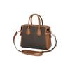 Michael Kors MK Mercer Винтажный Цветочный Принт Color Block Застежка-Замок Искусственная Кожа Ручная Сумка Наплечная Сумка Через Плечо Маленькие Женские Сумки 30S9GM9S1B-200