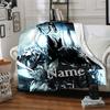 Customiz Name Personality Byakuya Kuchiki (2) Blanket Soft &Warm Sofa Office Bed Travel Lunch Break Blanket, Gift Suitable for All Seasons