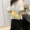 Elegant Pu Leather Shoulder Bag For Women 2024 Fashionable Underarm Purse