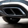 Автомобиль хвост горло выхлопной трубы глушитель наконечник крышка отделка наклейка для Mercedes Benz C Class W206 2022 + авто экстерьер