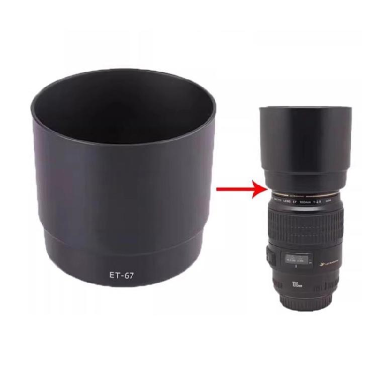 Бленда ET67 для объектива EF 100mm f/2.8 Macro Защита от нежелательного света и царапин