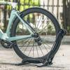Folding bike stand for 20-29" wheels - black